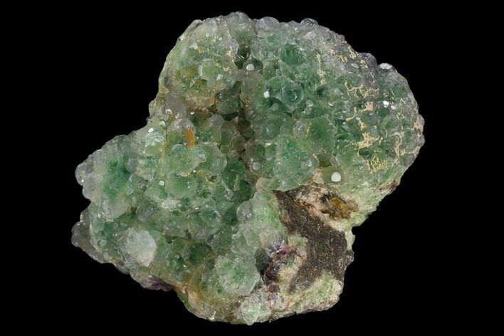 Green Fluorite Crystal Cluster - Fluorescent! #128810